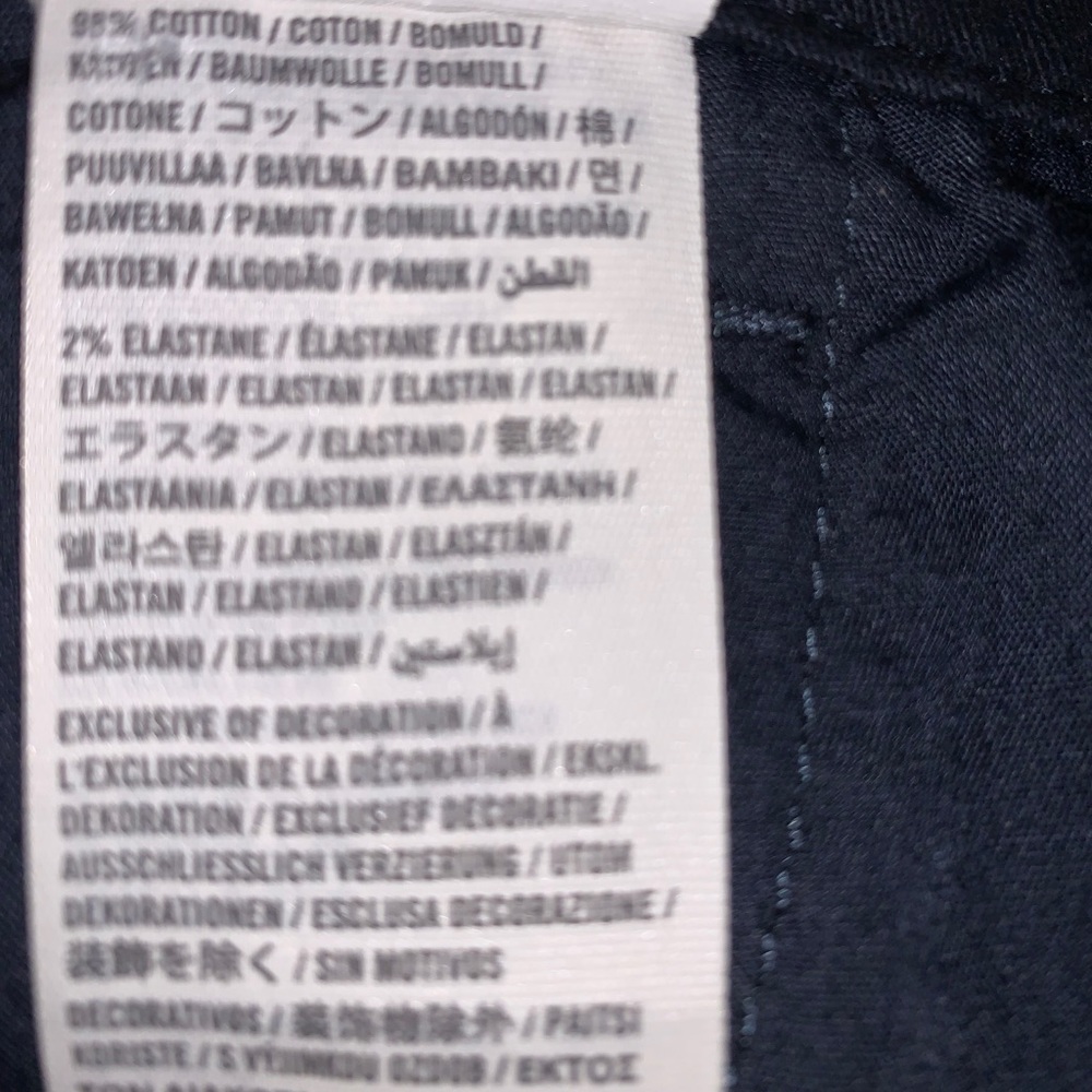 Women’s Navy Hollister Shorts Size 5 - Picture 5 of 5